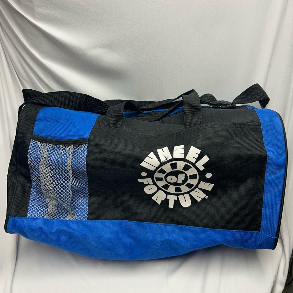 Vintage 90s Wheel Of Fortune Duffel Bag 17 Inches